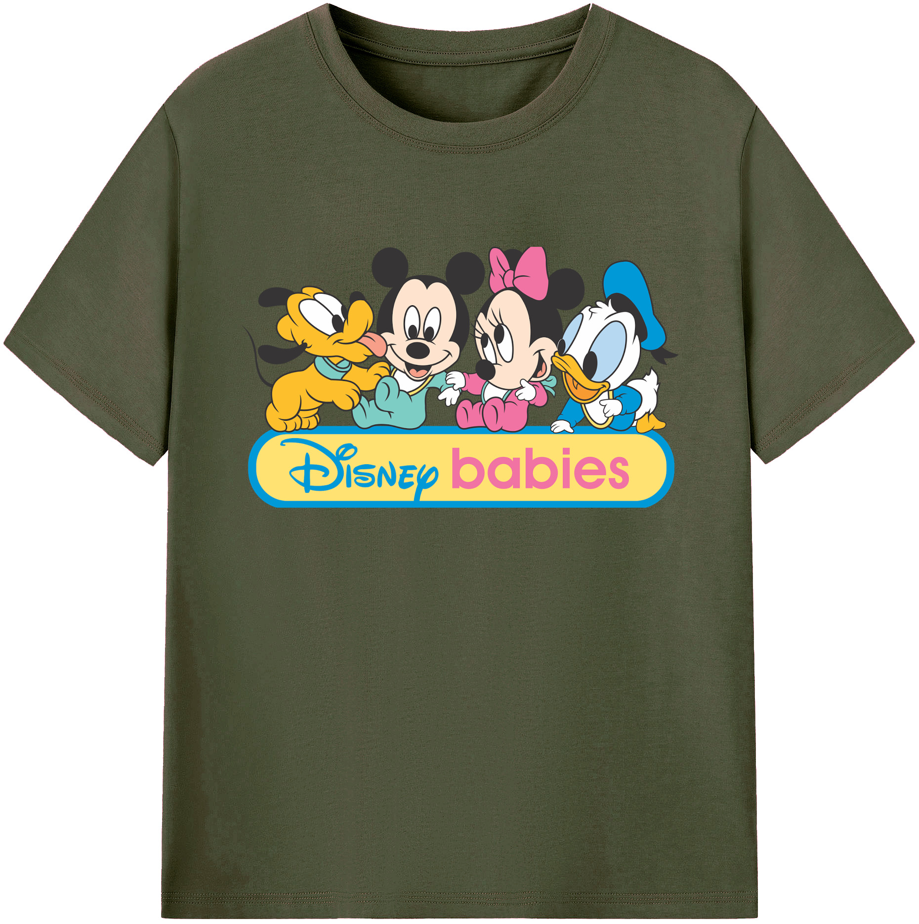 ミッキーマウス Mickey Mouse 綿100％ メンズ半袖Tシャツ｜肌触りやわらか＆通気性